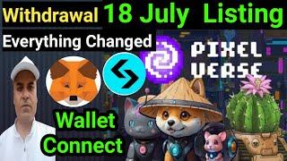 Pixelverse Dashboard Wallet Connect ||Pixelverse Everything Changed || Hamster kombat || Pixelverse