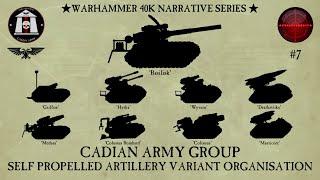 Astra Militarum Self Propelled Artillery Unit Organisation & Insignia Warhammer 40K Lore Series Pt:7