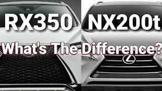 What's The Difference? Lexus NX 200t vs. RX 350 Turbo vs. V6 Best Selling Lexus OR Small and Fiesty?