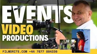 Professional VIDEO Production Services for Your NEXT EVENT in the UK