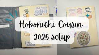 Hobonichi Cousin 2025 Setup ft. thecoffeemonsterzco