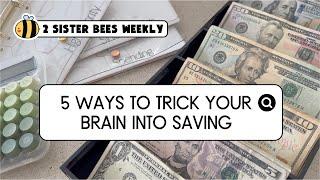 Cash Stuffing | Savings Challenges | Sinking Funds | Trick Your Brain Into Saving Money