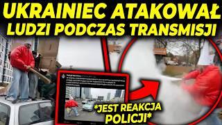 SZALONY UKRAINIEC ATAKUJE POLAKÓW NA ULICY!