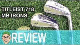 TITLEIST 718 MB IRONS