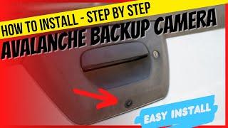 HOW TO INSTALL A BACKUP CAMERA - CHEVY AVALANCE (or cadillac ext)