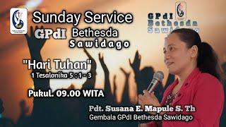 Ibadah Raya /Live Streaming. GPdI Bethesda Sawidago/ Minggu 16 Juni 2024