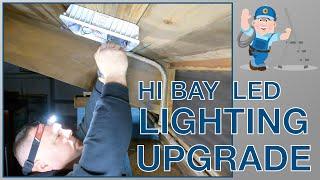 Hi Bay LED Lighting and Fluorescent Lighting Replacement