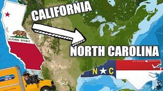 Moving from California to North Carolina