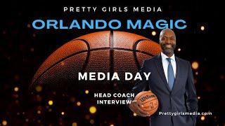 Exclusive Interview with Head Coach Jamahl Mosley | 2024-25 Orlando Magic Media Day