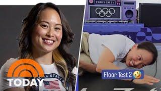 Sunny Choi tests out break dance floor for Olympic debut in Paris