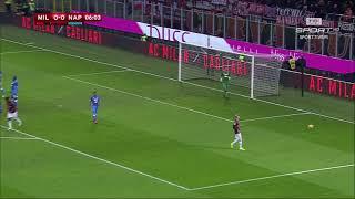 Gole Piątka Milan-Napoli (2-0)