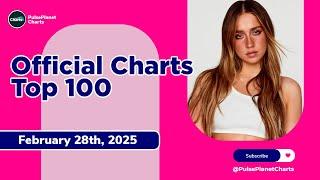 UK Official Singles Chart Top 100 (February 28th, 2025)