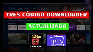 Tres Códigos Downloader para tu Android TV, TV Box, Fire Stick 2024 ️ Actualizado