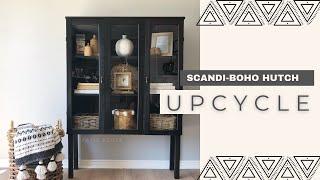 Scandi-Boho HUTCH UPCYCLE | Modern Furniture Flip