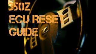 350Z ECU Reset Guide (Check Engine Light) easy way