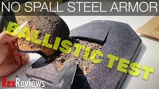 ZERO SPALL Steel Armor Plate ~ RTS Tactical RESES Upgraded Level III+ Insert ~ Rex Reviews