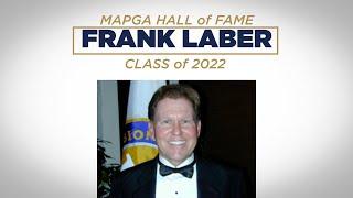 2022 MAPGA Hall of Fame Class - Frank Laber