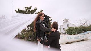 Jess + Randy Highlight Wedding Film | Hereford Inlet Lighthouse | Keenan's North Wildwood, NJ