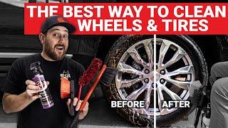 The Best Way To Clean Wheels And Tires