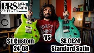 PRS SE CE24 Standard Satin vs PRS SE Custom 24-08