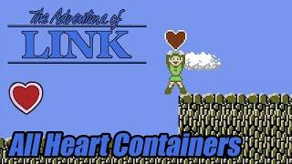 Zelda II: The Adventure of Link - All Heart Containers