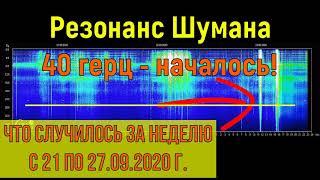 Частота Шумана достигла 40 Гц – началось!