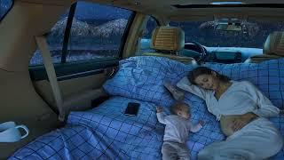 SLEEP IMMEDIATELY! RAIN sound in the CAR to RELAX, STUDY, MEDITATE and HELP WITH YOUR INSOMNIA