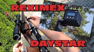 Reximex Daystar - sprawdzam prędkość początkową, energię i kończę testy śrutu