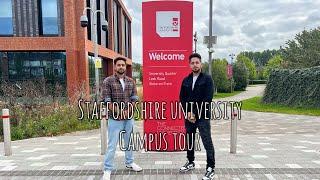 UK University tour| Staffordshire University Campus tour