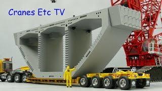 Weiss Brothers Precast Bridge Segment by Cranes Etc TV