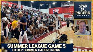 Quenton Jackson, Oscar Tshiebwe shine as Pacers end summer league | Pacers GM on Haliburton, Walker