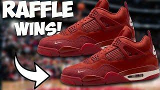 RAFFLE WINS Already!? Jordan 4 Brick By Bricks & Supreme Box Logos!