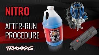 RC Nitro Model After-Run Procedure | Traxxas