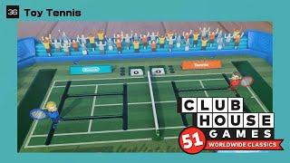 Club House Games 51 Worldwide Classics Toy Tennis (Most hardy tennis games ever)