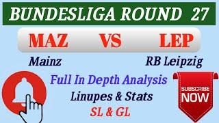 MAZ vs LEP FOOTBALL DREAM11 TEAM BUNDESLIGA AND FULL PREDICTION