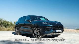 The Porsche Cayenne Is Going Electric  Just Not Entirely