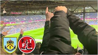 LAST MINUTE FA CUP HEART ACHE BURNLEY VS FLEETWOOD VLOG!