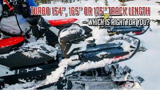 What is the right track length for you? 154", 165" or 175" w/ Dave Norona