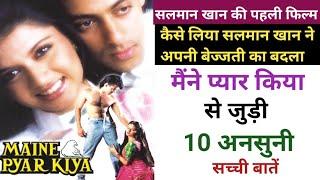 मैंने प्यार किया से जुड़ी अनसुनी बातें। Maine Pyaar Kiya। Unknown Facts। Box Office Collection