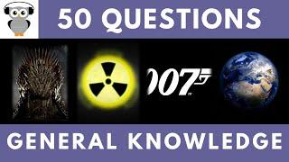 General Knowledge Quiz Trivia #1 | 50 Questions | Do You Know | Pub Quiz