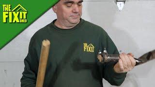 Fixing a Broken Shovel Handle | The Fixit Shed