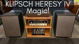 Klipsch Heresy IV - What's all the fuss about?