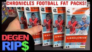 Rookie Auto! - 2022 Chronicles Draft Picks Football Fat Packs!