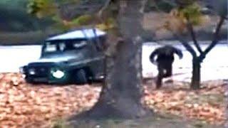 North Korean soldier runs for border in dramatic escape video