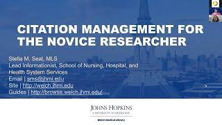 2021 SHINE Conference | Citation Management