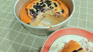 Blueberry cheese cake paling mudah tanpa mixer/ Very easy cake