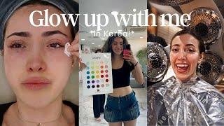 EXTREME glow up in KOREA! *skin injections, hair treatment, color analysis, etc!*