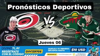 Jueves 06 "Pronósticos Deportivos" #nhl #hockey #nhlpicks #pronosticosnhl #apuestas