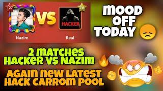  Hacker vs Nazim continue 2 matches  Carrom pool hacker  Carrom pool Nazim | Gaming Nazim