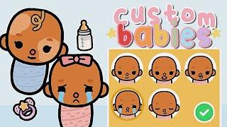 BABY UPDATE in TOCA BOCA?  *CUSTOM BABIES* #toca